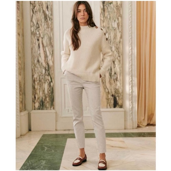 Sezane Pants - Sezane Clara Trouser Size 38
